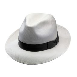 Borsalino Quenca Fino Panama Hat - Med. Brim