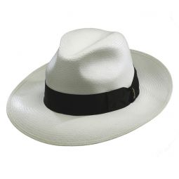 Borsalino Quenca Fino Panama Hat - Wide Brim