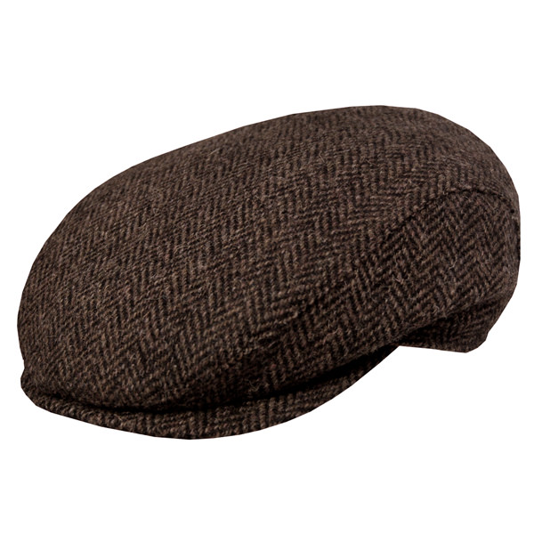 Wigens Noel Harris Tweed Slim Ivy Cap