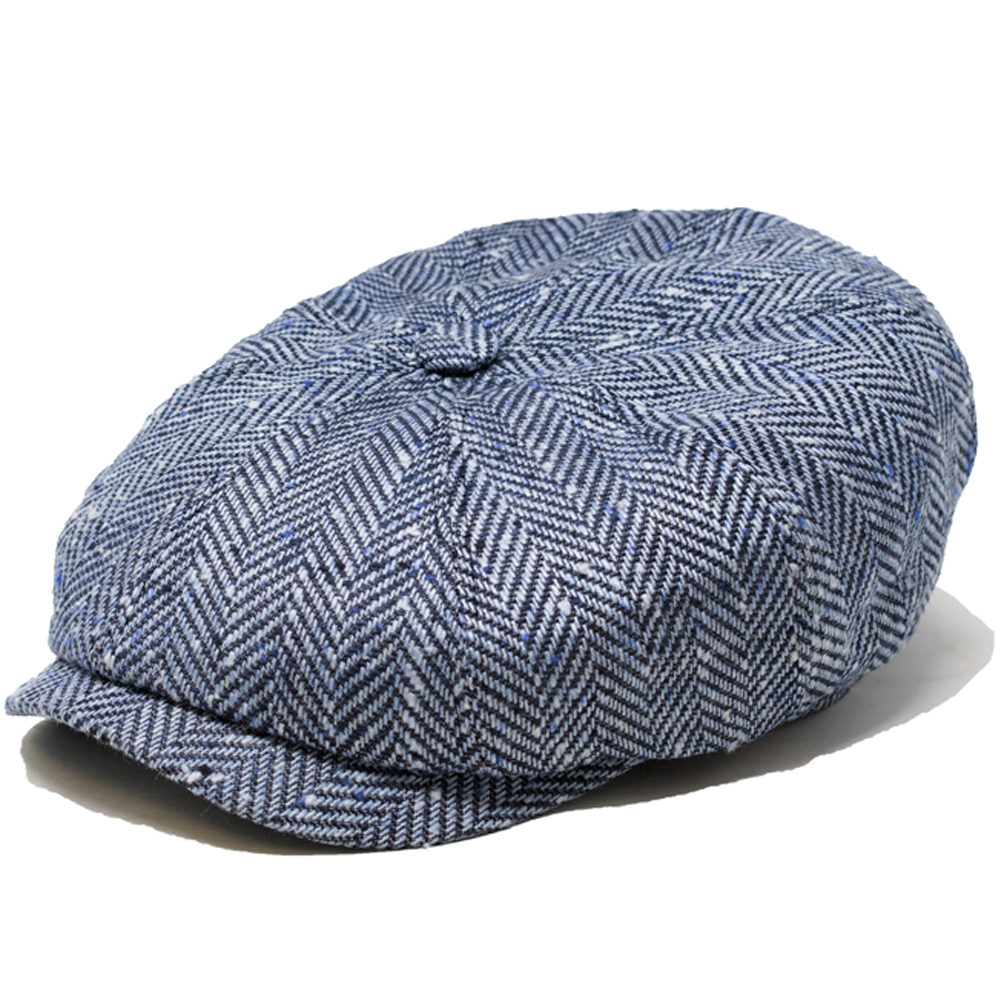 Stetson Hatteras Silk Wool Newsboy Cap