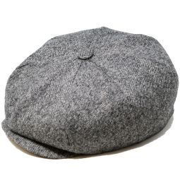 DelMonico 8/4 Wool Tweed Newsboy Cap by Capas