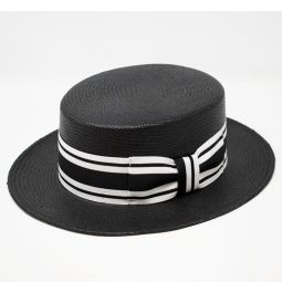 DelMonico Shantung Boater by Capas