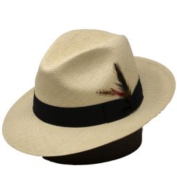 DelMonico Centerdent Panama Fedora by Capas
