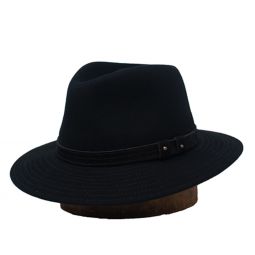 DelMonico Explorer Crushable Downbrim Fedora by Stefeno