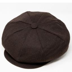 Dobbs Chap Wool Classic Newsboy Cap
