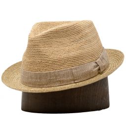DelMonico by Stefeno Dorian Toyo Braid Fedora