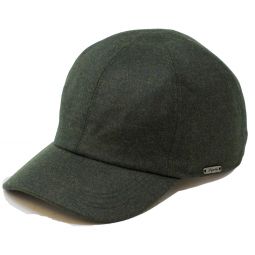 Wigens Edgar Loro Piana Storm System Baseball Cap - Hunter Green