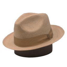 Dobbs Hemp Rosebud Straw Hat