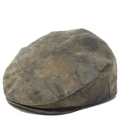 Stetson Galway Weathered Leather Ivy Cap