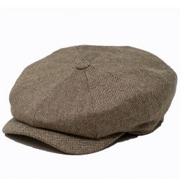 Newsboy Caps Cashmere Leather Wool Newsies DelMonico Hatter