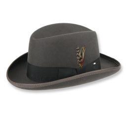 DelMonico Wool Felt Homburg by Capas