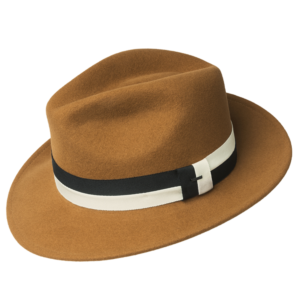 lite felt fedora hat