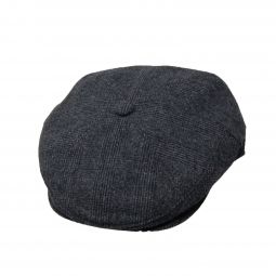 DelMonico Pietro Glen Plaid Newsboy Cap by Doria