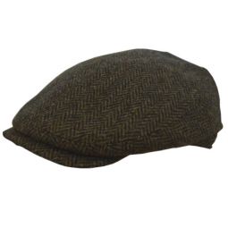DelMonico Laird Harris Tweed Ivy Cap