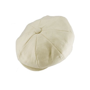 DelMonico Newsboy Linen Cap