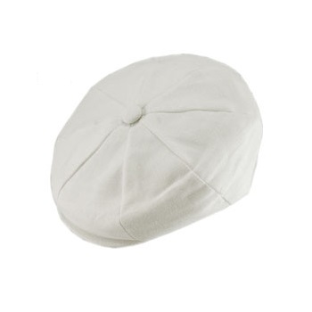 DelMonico Newsboy Linen Cap