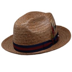 DelMonico Coconut Braid Fedora