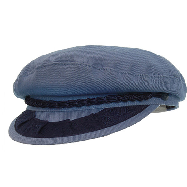 Aegean Greek Fisherman's Cap COLOR:Denim Size:7_18