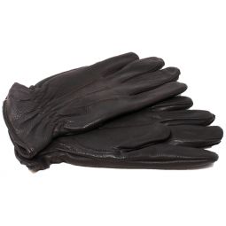 Wiebke Mens Leather Thinsulate Gloves