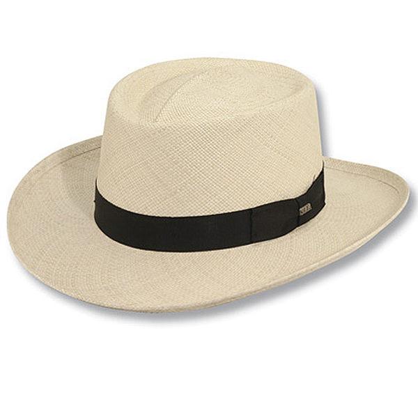 Scala Men's Panama Gambler Hat