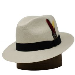 DelMonico Vincenzo Panama Fedora Hat by Capas