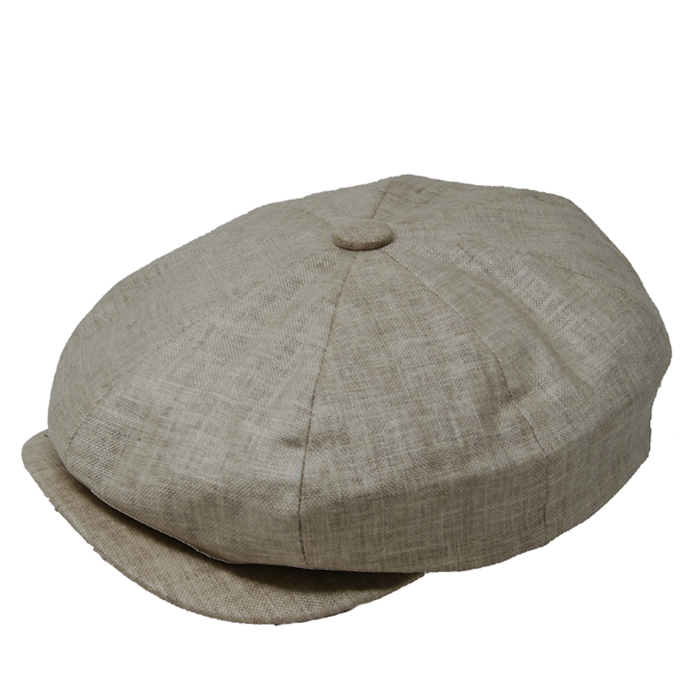 huichelarij piek Overname DelMonico Gatsby Linen Newsboy Cap By Capas