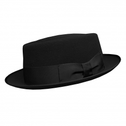 DelMonico Palma Felt Pork Pie Hat by Roche