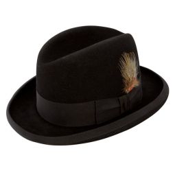 Stetson Fur Felt Homburg Hat