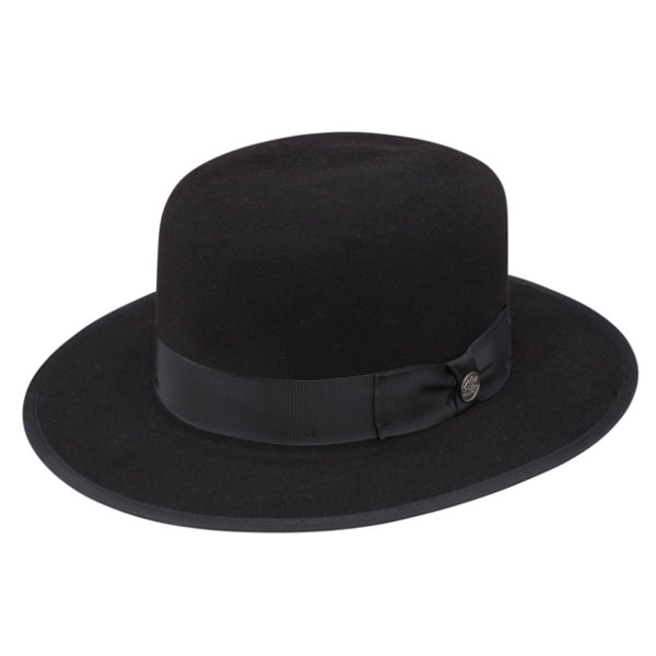 stetson open crown hats