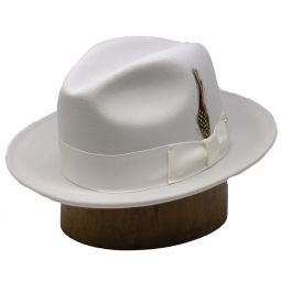 DelMonico Centerdent Wool Fedora by Capas - more colors