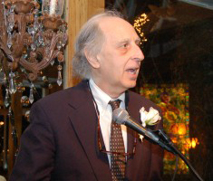 Owner Ernest DelMonico at Hat Industry Awards Ceremony