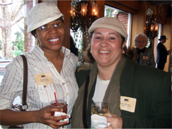 Adrian Martinez and Johnisha Allen of DelMonico Hatter